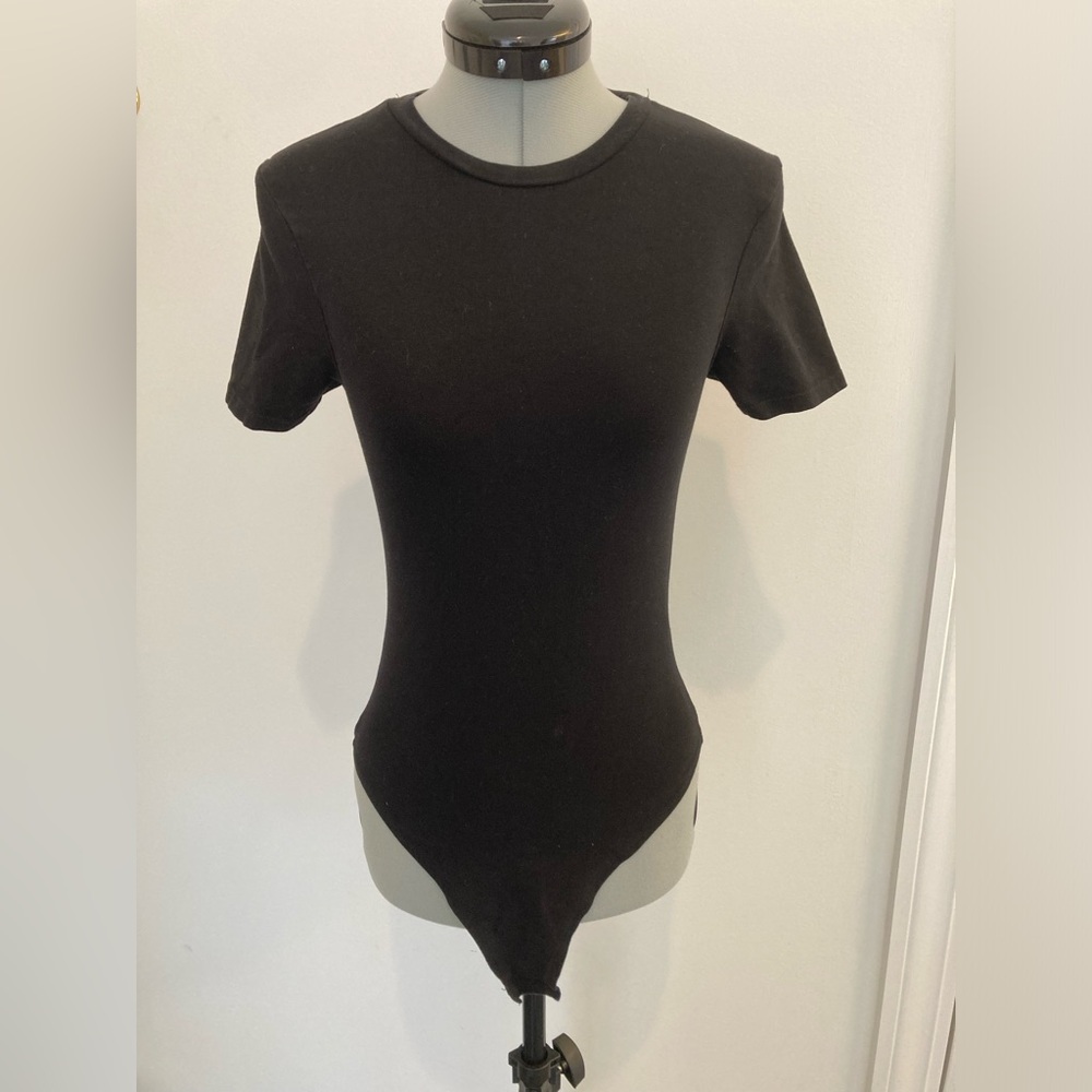 Primark Black Scoop-neck Tee Bodysuit